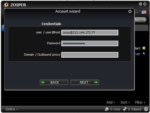zoiper-account-user-password